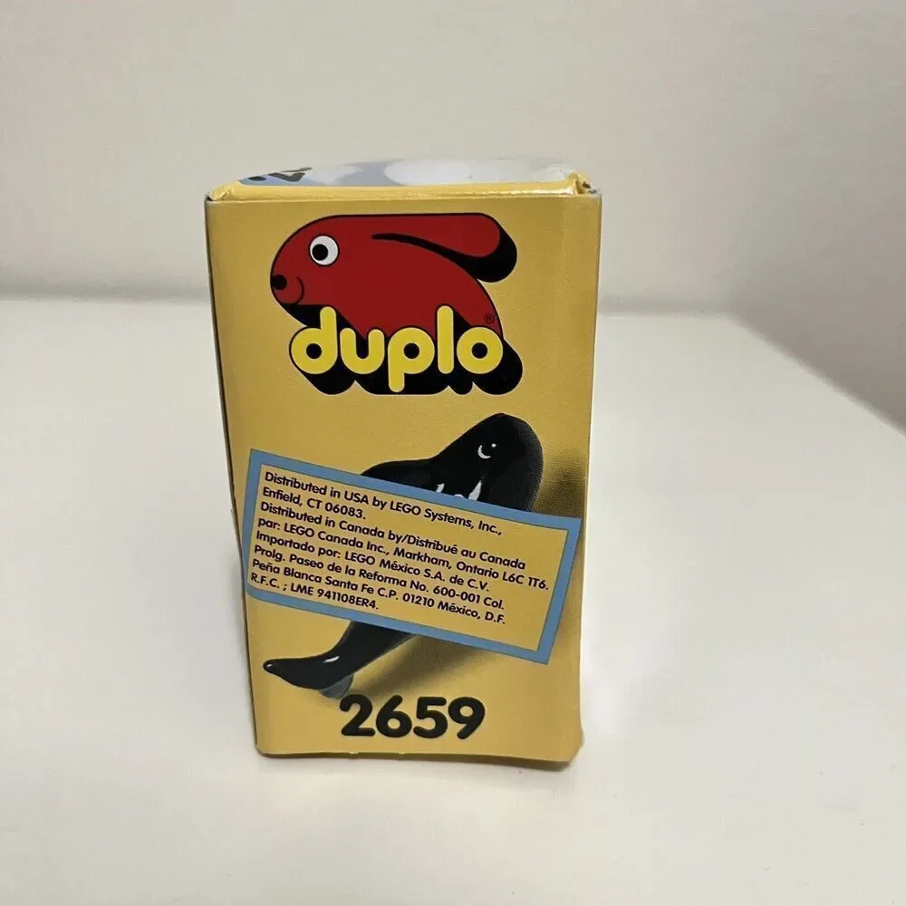 Vintage LEGO Duplo 2659 Baby Animals New NIB Sealed 1996 Penguin Orca Seal Bear